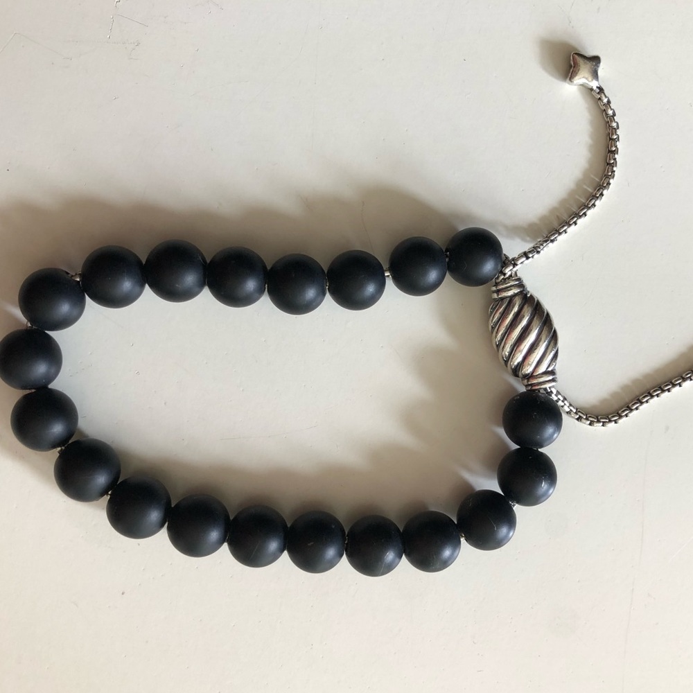 David Yurman Black Onyx Bracelet